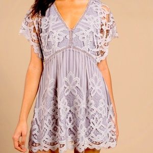 Lina Lace Skater Dress